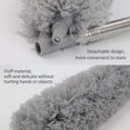 thumbnail image 5 of Extendable Dusters with Stainless Steel Telescoping Rod, Microfiber Dust Mop with Bendable Corner Broom, Effortlessly Removes Dust and Cobwebs, Extra Long, 5 of 5