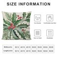 thumbnail image 5 of YINGXI Winter Throw Pillow Covers Christmas Pillow Cases Decorative Cushion Cases for Couch Living Room 18x18in, 5 of 5