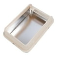 thumbnail image 1 of Tall Metal Cat Litter Box, XL Stainless Steel Pet Litter Box with Lid, AntiStick & Easy to Clean, High Sides Enclosed, NonRusting, Secure Buckle Mounting with Scoop, 1 of 7