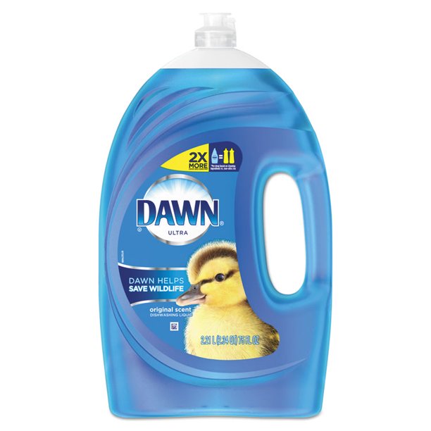 ULTRA LIQUID DISH DETERGENT, DAWN ORIGINAL, 75 OZ BOTTLE, 6/CARTON
