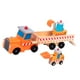 thumbnail image 2 of Juguete transportador de coches de madera Camión de madera Coche de juguete de madera Vehículos de juguete Juguete de madera para niños, niños a, 2 of 9