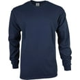 thumbnail image 2 of Gildan Mens Ultra Cotton Long Sleeve T-Shirt

, 3XL, Navy (Pack of 10) 10 Navy, 2 of 7