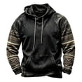 thumbnail image 5 of Western Hoodies for Men Long Sleeve Relaxed Fit Casual Hooded Sweatshirt with Pockets Vintage Cowboy Country Pullover Hoodie, 5 of 5