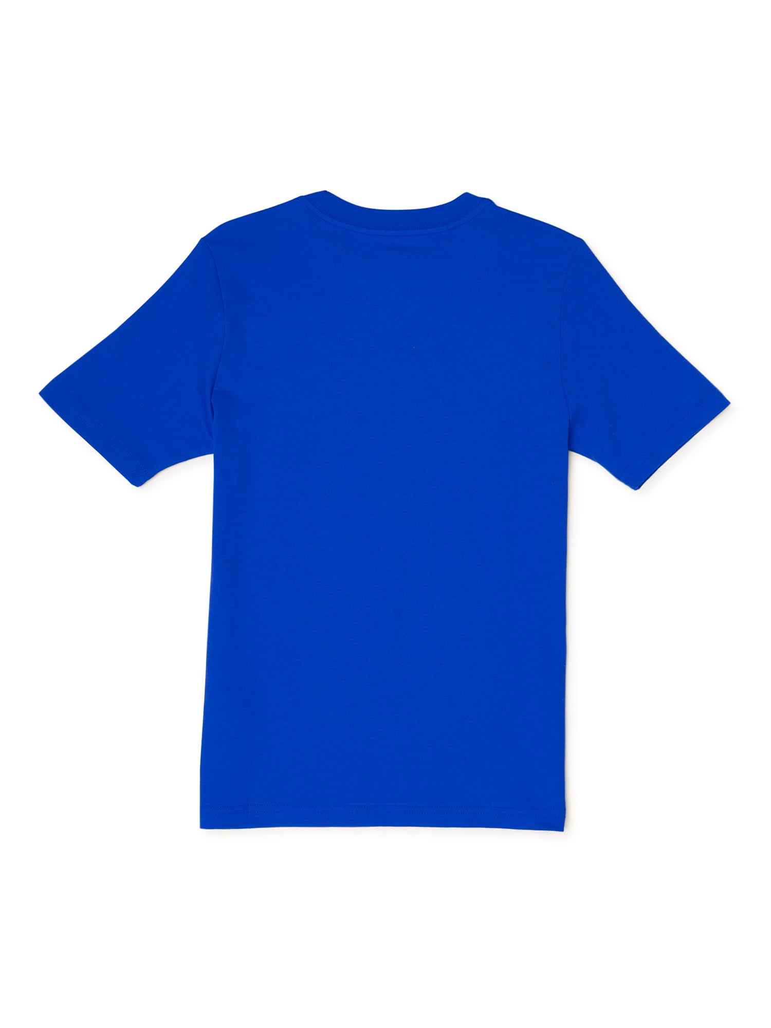 Wonder Nation Boys Kid Tough Tee with Short Sleeves, Sizes 4-18 & Husky