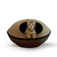thumbnail image 2 of K&H Pet Products Mod Dream Pod Cat Bed, Green/Black, 2 of 4