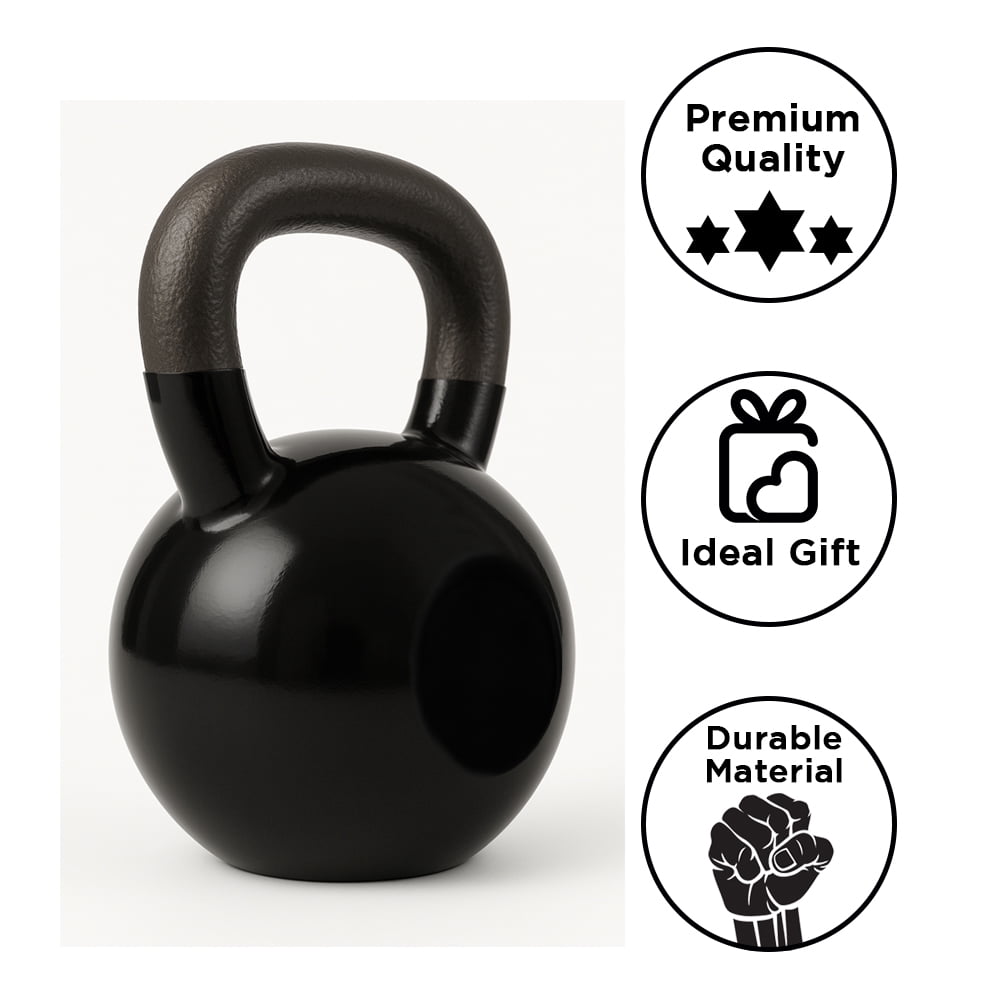 Vinyl Coated Kettlebell Weights: Your Ultimate Fitness Companion for Full-Body Workouts, Strength Training, and Core Conditioning, Men and Women (5lb)