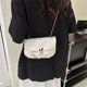 thumbnail image 2 of Bolsa De Hombro Bolsos De Mensajero Para Mujer, Bolsos De Hombro Con Cadena, Bolsos Cruzados Cuadrados A La Moda (Blanco) Likrtyny Para Estrenar, 2 of 5