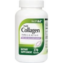 HealthA2Z Multi Collagen Capsules for Skin, Hair, Nails and Joints , 1735 mg, 270 Count
