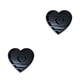 thumbnail image 1 of Cateissary Estante de negro de moda para exhibición y almacenamiento con estilo, estante de almacenamiento, elementos esenciales para Corazón 2Conjunto, 1 of 6