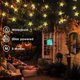 thumbnail image 3 of Mini luces LED navideñas de 19,6 pies y 40 piezas, alimentadas por batería para interiores y exteriores, jardines, patios y vacaciones, 3 of 5