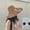 Khaki, variant on Fashion Casual Sun Bucket Hat Summer Women's Cap Wide Brim Foldable Vinyl Anti-UV Flat Fisherman Cap Panama Female Hat Gorros