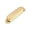 Gold 1pcs, variant on LOOKSEVEN 1/2/3 Pcs Metal Style Single Coil Guitar Pickup Cover No hole Brass For Strat- Chrome 3pcs