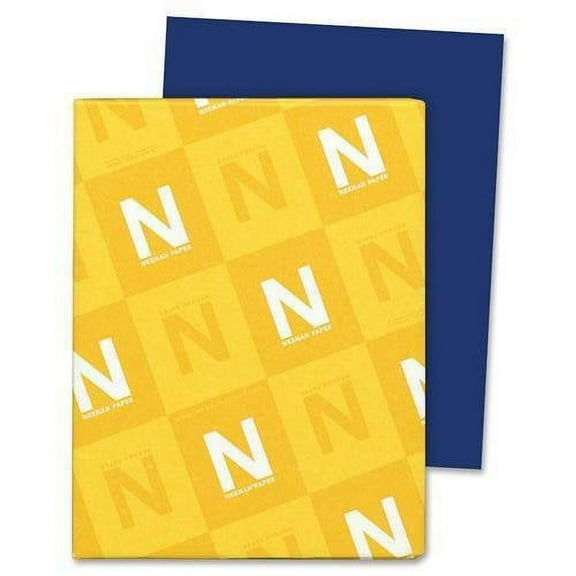 21906 Wausau Paper Astrobrights Colored Paper - For Laser, Inkjet Print - Letter - 8.50" x 11" - 24 lb Basis Weight - 0% Recycled Content - 500 / Ream - Blue