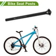 thumbnail image 3 of Unique Bargains Bike Suspension Seatpost 25.4x350mm Saddle Post Seats Matte Black Carbon Fiber, 3 of 8