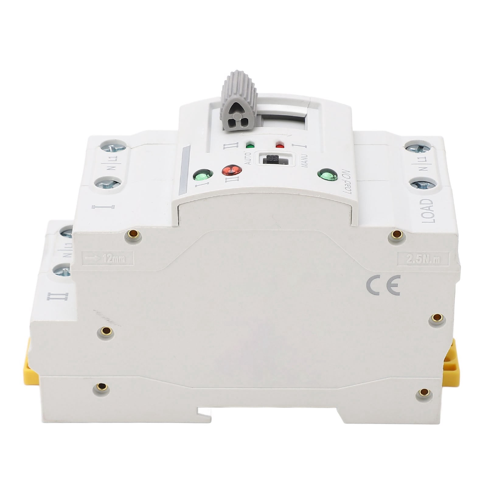 DEWIN Automatic Transfer Switch, Dual Power Automatic Transfer Switch 2P 16A ATS Electrical Circuit Generator Changeover Switch (220V AC)