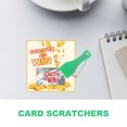thumbnail image 4 of Phenofice 10Pcs Scratchers for Tickets Lightweight Design Plastic Green for Adults, 4 of 6