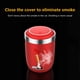 thumbnail image 3 of Cenicero para coche LED, acero inoxidable, desmontable, rojo, 3 of 7