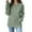 1Light Green375, variant on Women'S T Shirts Button Down Fall Winter Seasonal Fashion Basic Shirt Classic Crew Neck Collar Long Sleeve Solid Color Fashionable Cozy Outdoor Activities Tee