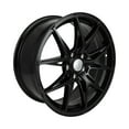 thumbnail image 4 of cciyu 18 inch Wheel rim size:18*8.0in,ET:40,H/PCD:5*114.3,CB:73.1,MATT BLACK-1 pcs, 4 of 5