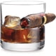 thumbnail image 1 of Vaso de whisky para puros, vasos de whisky antiguos con soporte para cigarros con sangría, regalos para hombres, 1 of 3