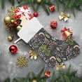 thumbnail image 7 of Coolnut Wildflower Christmas Stocking, Personalized Large Candy Stocking, Xmas Stockings Decoration Hanging Gift for Family Holiday Party Ornaments Decor Fireplace, 7 of 7