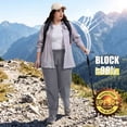 thumbnail image 7 of FEN AI Plus Size Women Cargo Pants Grey Athletic Joggers Quick Dry Hiking Fishing Pants UPF 50+ Breathable Outdoor Workwear 2XL, 7 of 7