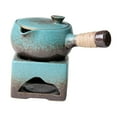 thumbnail image 2 of DOLITY Japanese Tea Kettle Portable Pot Water Kettle Kung Fu Tea Pot Japanese Tea Blue, 2 of 9