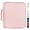 Pink Lotus, variant on SUNEE Zippered Binder Bag with Handle, 2-Inch 3-Ring O-Ring, 500-Sheet Capacity, Includes Zip Pocket, 5-Tab Expanding File Folder, Multi-Pocket Organizer Binder for Middle School, Sky Blue