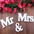 thumbnail image 5 of Letras de Madera YONGSHENG Mr & Mrs para Decoración de Mesa de Boda, 5 of 5