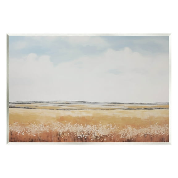 Stupell Industries Abstract Countryside View Landscape Painting Unframed Art Print Wall Art, 15 x 10