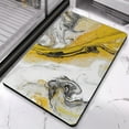 thumbnail image 4 of Sink Your Feet into Luxury with Absorbent & Fast Drying Home Bath Marble Mat - Non-Slip Stone Design for Shower, 20x32 inches, 4 of 5