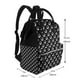 thumbnail image 2 of Disketp Golf Balls Mochila de Pañales de Gran Capacidad con Múltiples Bolsillos, Mochila de Viaje Multifuncional para Bebé, Unisex, Moderna y Resistente, 2 of 6