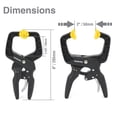 thumbnail image 3 of WorkPro 2" Ratcheting Clamp, 3 of 6