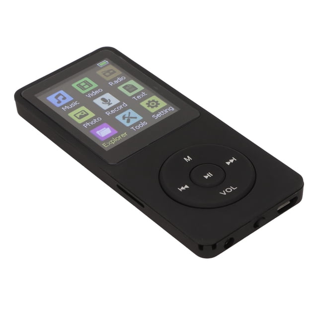 Reproductor De Música, Reproductor De Música Digital 1.8 Pulgadas Soportan Una Pequeña Tarjeta De Memoria Ultra Delgada Mp3 Mp4 Reproductor De Reproductor Música Portátil