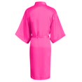 thumbnail image 6 of Lixiuxyad Robe with Hood 3x Women's Satin Kimono Bridal Dressing Gown Bridal Bathrobe Women's Satin Kimono Bridal Sexy Silk V Neck Kimono With Belt, 6 of 6
