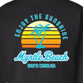 thumbnail image 3 of Inktastic Summer Enjoy the Sunshine Myrtle Beach South Carolina Blue Adult Sweatshirt, 3 of 4