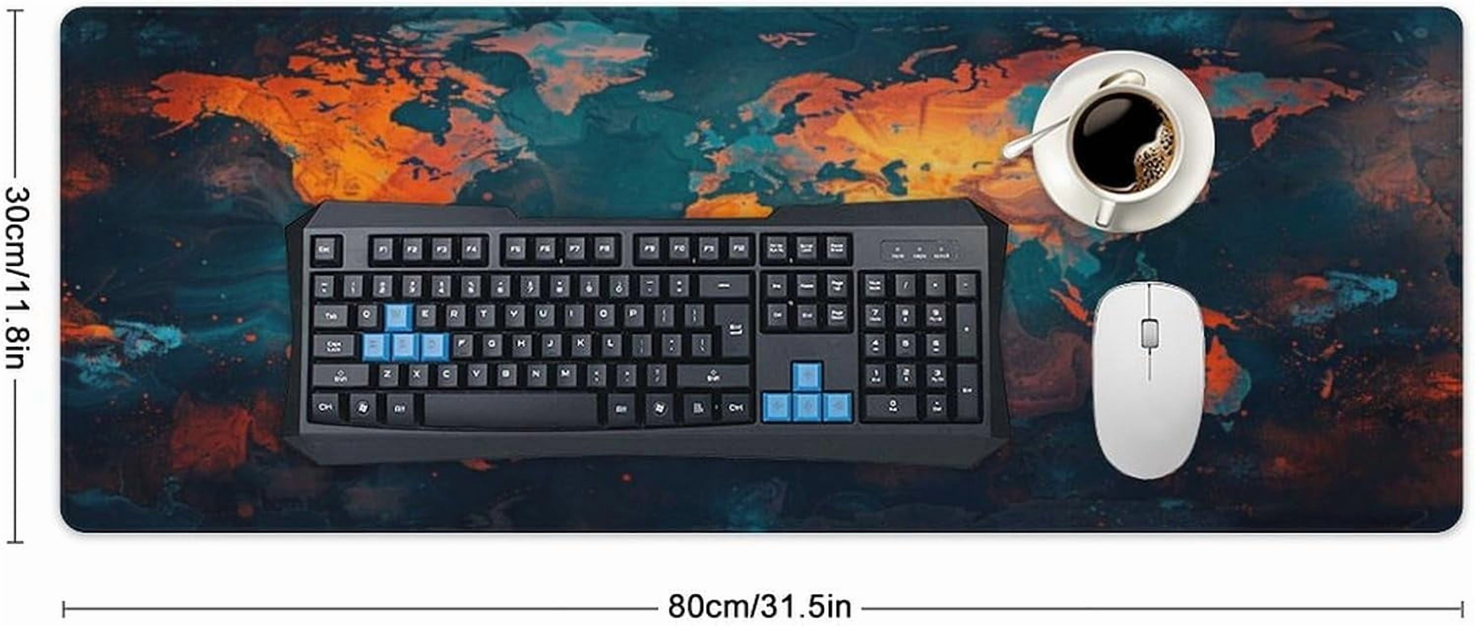 Outer Wilds Gaming Mouse Pad Large Extended Computer Full Desk Pad 31.5x11.8 inch Computer Mouse Mat Keyboard for Home Office