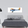 thumbnail image 2 of Small blue plane - 16"x48" canvas - Print on demand, 2 of 5