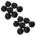 thumbnail image 1 of 14 Pcs. 8mm Hole Black Gas Stove Cooker Rotary Switch Knobs for the Kitchen, 1 of 6