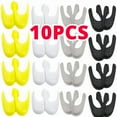thumbnail image 2 of 10PCS Shoes Head Stretcher Shield Anti Crease Bending Crack Toe Cap Wrinkled Fold Shoes Support Protector Anti-Fold Dropshipping white 5pair S (EU35-39), 2 of 6