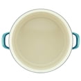 thumbnail image 2 of Maceta Rachael Ray esmaltada sobre acero, 12 litros, con tapa azul marino, 2 of 4