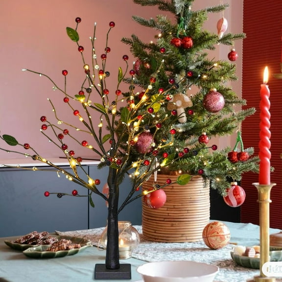Eespoir LED Tabletop Bonsai Tree Lights, Indoor Placement Home Decoration Lights, for Indoor Table Harvest/Christmas Party Home Decor