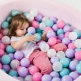 thumbnail image 4 of 1000 Pcs Kids Ball Pit Balls - 2.2 Inch Non-Toxic & BPA-Free, Sensory Play Balls for Toddlers - Durable PE Plastic, Colorful Learning Toys for Indoor Outdoor Play, Motor Skills Development, 4 of 7