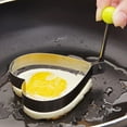 thumbnail image 5 of Topumt Stainless Steel Fried Egg Mold Egg Ring Egg Shaper Pancake Mold Kitchen Tool Pancake Rings, 5 of 6