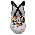 thumbnail image 2 of The Powerpuff Girls Swimwear Kids' One-Piece Swimsuit Quick-Dry Cute Printed Girls' Swimwear Bathing Suit for Beach & Pool 6-7Y(110cm), 2 of 8