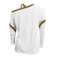 thumbnail image 4 of Ichuanyi Womens Tops, Summer Women's Long Sleeve Loose Off Shoulder Sexy Casual Pullover Bright Gold T-Shirt, 4 of 7