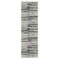 thumbnail image 3 of Oriental Weavers Hayden Area Rug - HAY07 - 9'10" x 12'10" - in Gray/ Ivory - Modern Style, Stain Resistant, Family and Pet Friendly , Family, Dining, Living Room Rug, 3 of 5