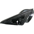 thumbnail image 4 of For Mazda 3 Sport 2012 2013 Door Mirror Passenger Side | Power Glass | Non-Heated | Manual Folding | Paintable | Replacement For MA1321162, 4 of 6