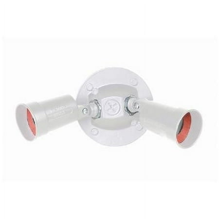 

SUNLITE PL2HWH 2 HEAD PAR wall mount fixture floodlight fixture