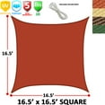 thumbnail image 1 of Modern Home Sail Shade Square (16.5' Sides), 1 of 2